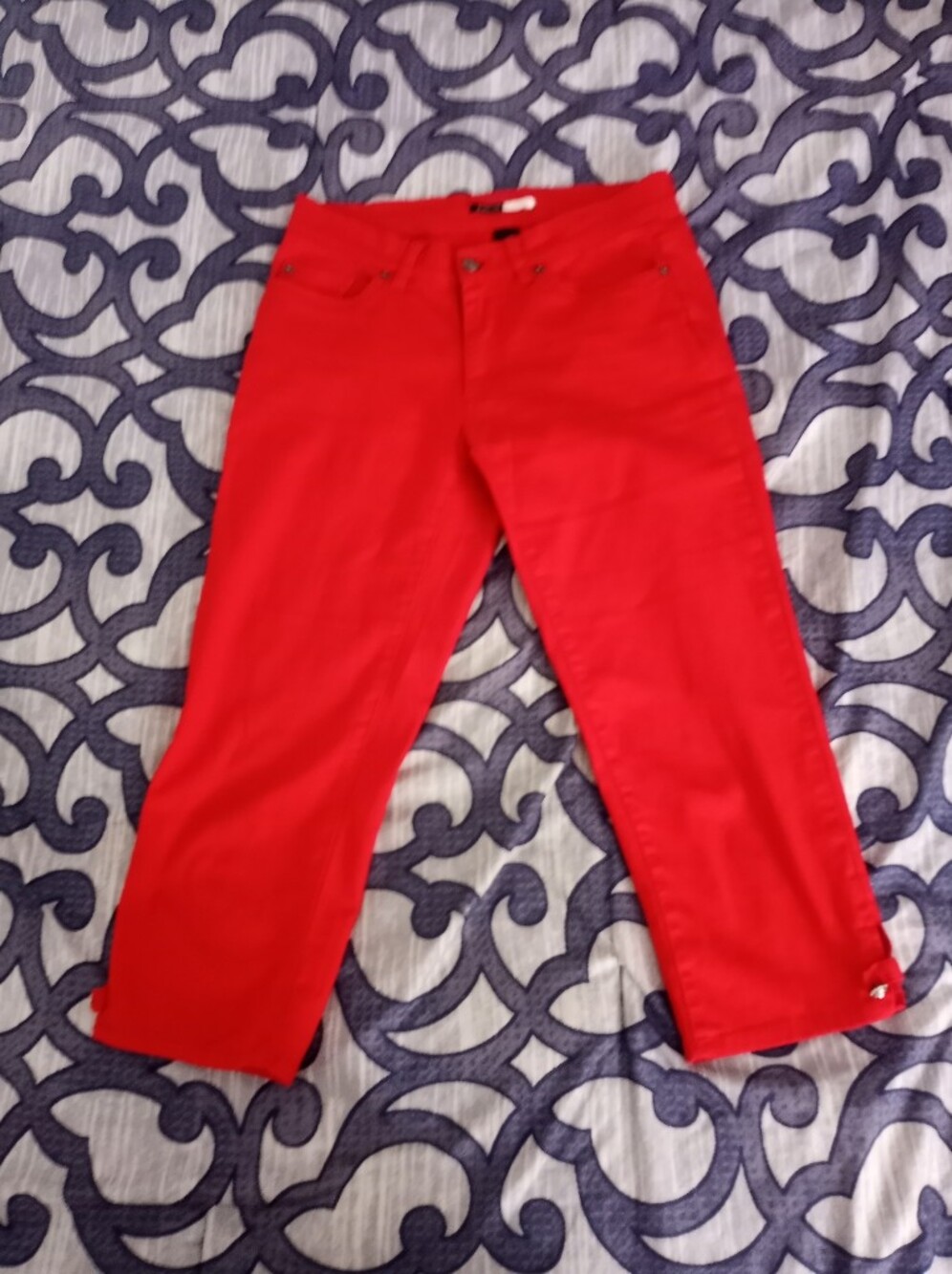 FOCUS LIFESTYLE cropped Denim Jeans